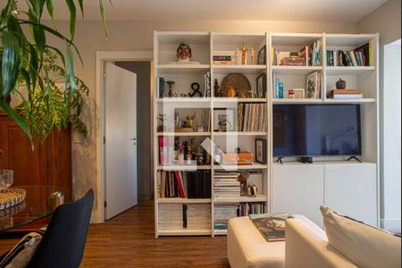 Sala de apartamento à venda com 1 quarto, 48m² em Centro, São Paulo