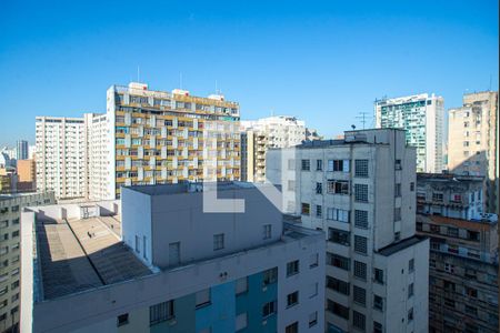 Vista da Sala de apartamento à venda com 1 quarto, 48m² em Centro, São Paulo