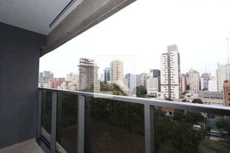 Sacada de kitnet/studio para alugar com 1 quarto, 22m² em Paraíso, São Paulo