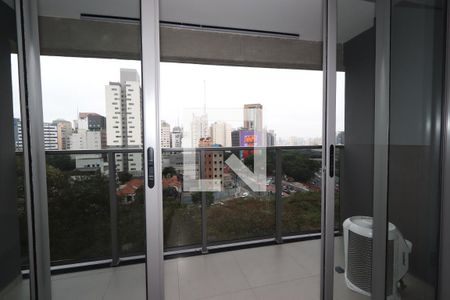 Sacada de kitnet/studio para alugar com 1 quarto, 22m² em Paraíso, São Paulo