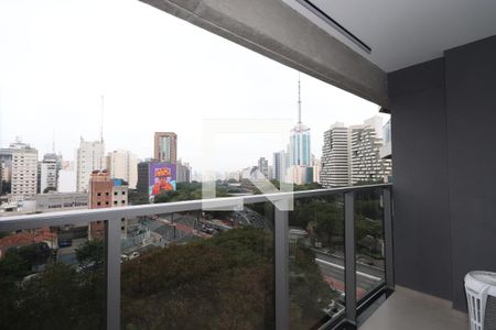 Sacada de kitnet/studio para alugar com 1 quarto, 22m² em Paraíso, São Paulo