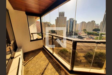 Varanda da Sala de apartamento à venda com 4 quartos, 240m² em Indianópolis, São Paulo
