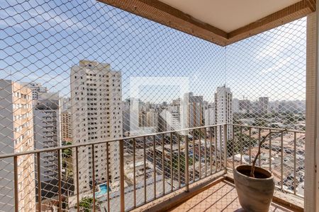 Varanda de apartamento à venda com 3 quartos, 115m² em Campo Belo, São Paulo