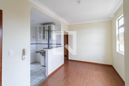 Sala de apartamento para alugar com 2 quartos, 60m² em Itamarati, Belo Horizonte