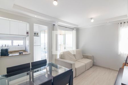 Sala de apartamento à venda com 3 quartos, 59m² em Vila Eldízia, Santo André