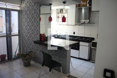 Sala de apartamento à venda com 3 quartos, 120m² em Diamante, Belo Horizonte