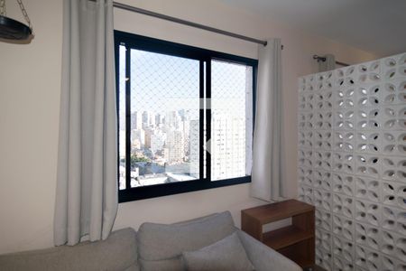 Sala de apartamento para alugar com 1 quarto, 26m² em Bela Vista, São Paulo