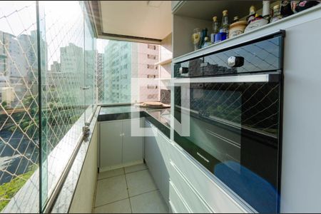 Varanda de apartamento à venda com 4 quartos, 100m² em Buritis, Belo Horizonte