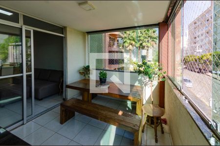 Varanda de apartamento à venda com 4 quartos, 100m² em Buritis, Belo Horizonte