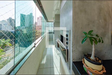 Varanda de apartamento à venda com 4 quartos, 100m² em Buritis, Belo Horizonte