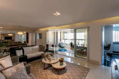 Sala de apartamento à venda com 4 quartos, 143m² em Coracao de Jesus, Belo Horizonte