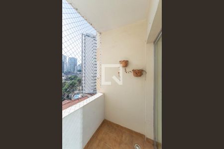 Sacada da Sala de apartamento à venda com 1 quarto, 62m² em Vila Gumercindo, São Paulo
