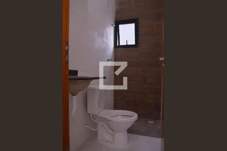 Banheiro do Quarto 1 de apartamento à venda com 2 quartos, 90m² em Vila Assunção, Santo André