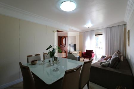 Sala de apartamento para alugar com 3 quartos, 107m² em Vila Bastos, Santo André