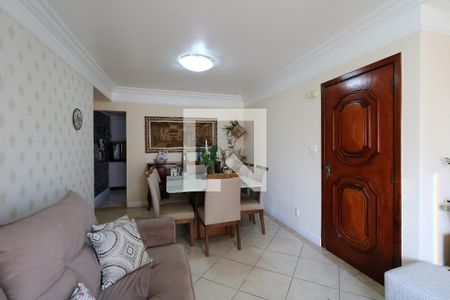 Sala de apartamento à venda com 3 quartos, 107m² em Vila Bastos, Santo André