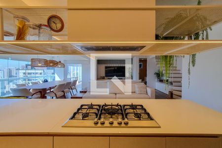 sala cozinha de apartamento à venda com 3 quartos, 154m² em Vila Mariana, São Paulo