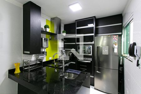 Cozinha de casa de condomínio à venda com 2 quartos, 65m² em Vila Centenário, São Paulo