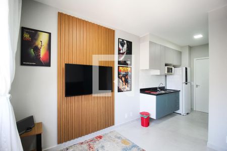 Sala/Quarto de apartamento para alugar com 1 quarto, 24m² em Vila Olímpia, São Paulo