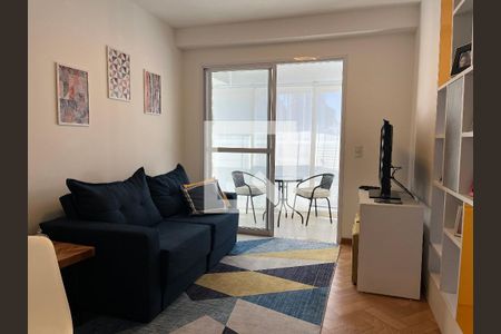 Sala de apartamento para alugar com 1 quarto, 42m² em Pompeia, São Paulo