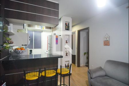 Sala de apartamento à venda com 2 quartos, 52m² em Liberdade, Novo Hamburgo