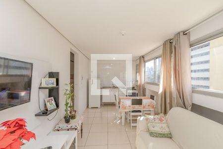 Sala/Cozinha de apartamento para alugar com 2 quartos, 55m² em Cidade Monções, São Paulo
