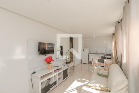 Sala/Cozinha de apartamento para alugar com 2 quartos, 55m² em Cidade Monções, São Paulo