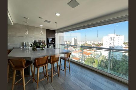 Varanda gourmet de apartamento à venda com 3 quartos, 149m² em Vila Mascote, São Paulo