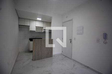 Sala/Cozinha de apartamento para alugar com 1 quarto, 41m² em Vila Pauliceia, São Paulo