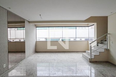 Sala 1 de apartamento à venda com 4 quartos, 224m² em Castelo, Belo Horizonte