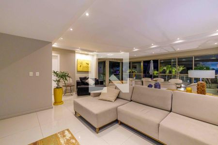 Sala de apartamento à venda com 4 quartos, 373m² em Recreio dos Bandeirantes, Rio de Janeiro