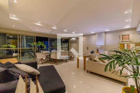 Sala de apartamento para alugar com 4 quartos, 373m² em Recreio dos Bandeirantes, Rio de Janeiro
