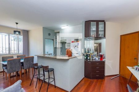 Sala de apartamento à venda com 3 quartos, 77m² em Buritis, Belo Horizonte