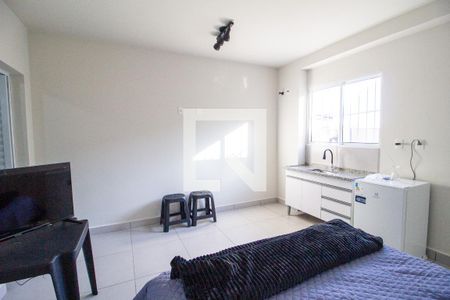 Cozinha de kitnet/studio para alugar com 1 quarto, 28m² em Vila Haro, Sorocaba