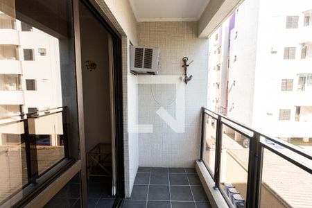 Varanda da Sala de apartamento para alugar com 2 quartos, 69m² em Jardim Las Palmas, Guarujá
