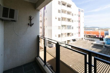 Varanda da Sala de apartamento para alugar com 2 quartos, 69m² em Jardim Las Palmas, Guarujá