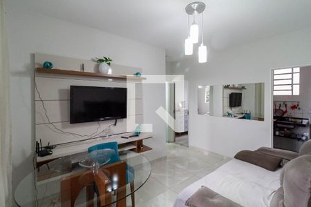 Sala  de apartamento à venda com 2 quartos, 52m² em Serrano, Belo Horizonte