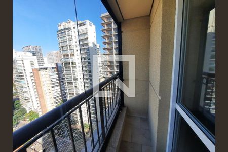 Varanda do quarto 1 de apartamento à venda com 1 quarto, 58m² em Vila Nova Conceição, São Paulo