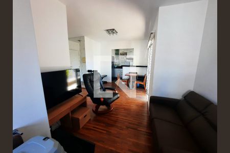 Sala de apartamento à venda com 1 quarto, 58m² em Vila Nova Conceição, São Paulo