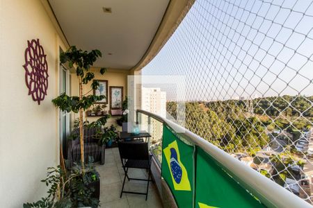 Varanda de apartamento à venda com 3 quartos, 113m² em Tamboré, Santana de Parnaíba