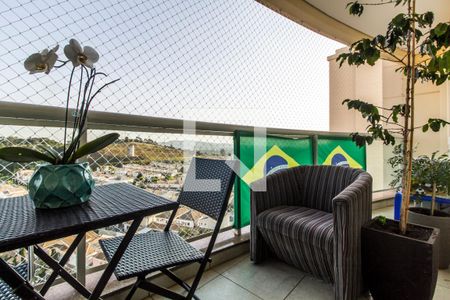 Varanda de apartamento à venda com 3 quartos, 113m² em Tamboré, Santana de Parnaíba