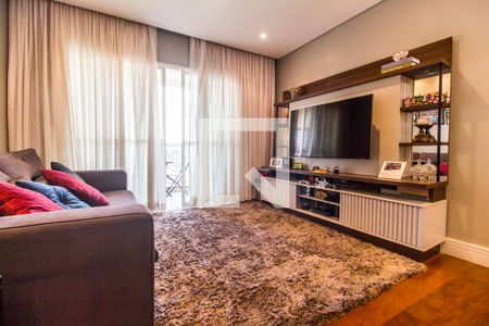 Sala de TV de apartamento à venda com 3 quartos, 113m² em Tamboré, Santana de Parnaíba