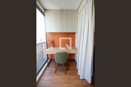 Varanda de kitnet/studio para alugar com 1 quarto, 37m² em Pinheiros, São Paulo