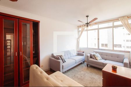 Sala de apartamento à venda com 3 quartos, 106m² em Paraíso, São Paulo