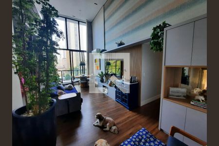 Sala de apartamento à venda com 2 quartos, 79m² em Vila Olímpia, São Paulo