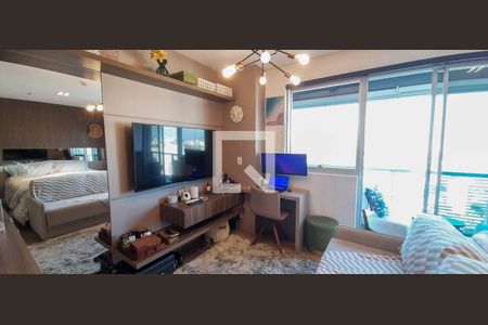 Sala de apartamento à venda com 1 quarto, 32m² em Industrial Autonomistas, Osasco
