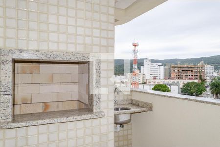 Varanda Gourmet de apartamento para alugar com 2 quartos, 72m² em Trindade, Florianópolis
