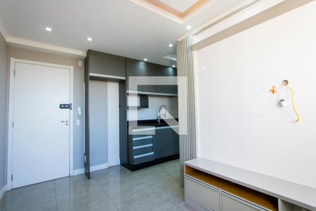 Sala de apartamento para alugar com 2 quartos, 32m² em Parque São Vicente, Santo André