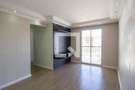 Sala de apartamento para alugar com 2 quartos, 51m² em Jardim Tatiana, Votorantim