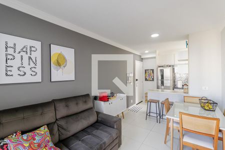 Sala de apartamento à venda com 3 quartos, 62m² em Jardim Celeste, São Paulo