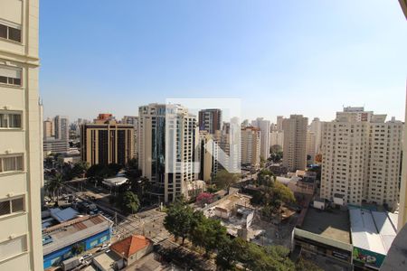 Vista da Varanda de apartamento à venda com 2 quartos, 71m² em Indianópolis, São Paulo